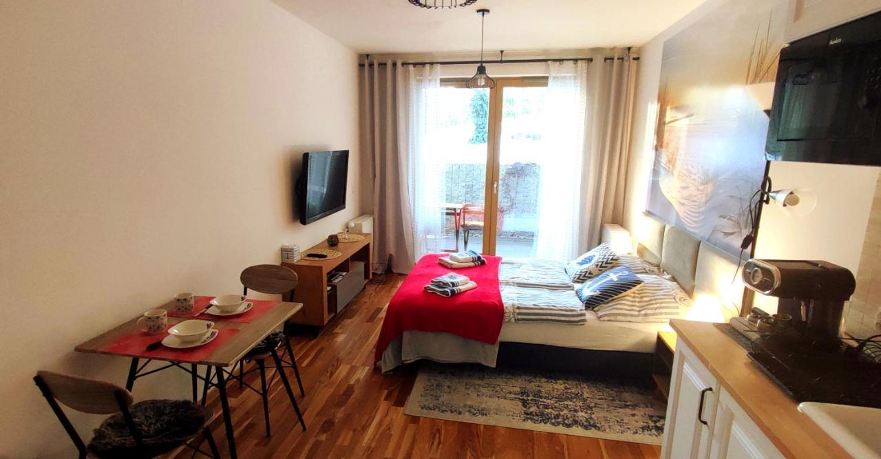 Kawalerka Z Miejscem Parkingowym W Hali Garazowej Apartment Sopot Exterior foto